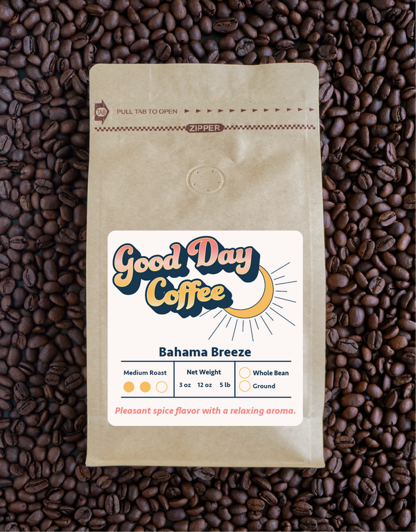 CLOSEOUT: ( 15% Discount will appear in checkout) Bahama Breeze (Also avail in Decaf)