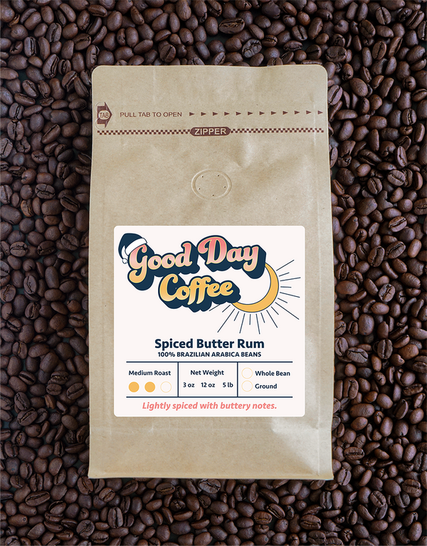 Spiced Butter Rum Coffee (Also available in Decaf)