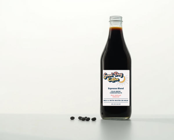 Concentrado para café frío Espresso Blend (también disponible en descafeinado)