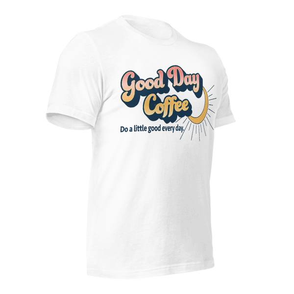 Camiseta de manga corta súper suave Good Day Coffee